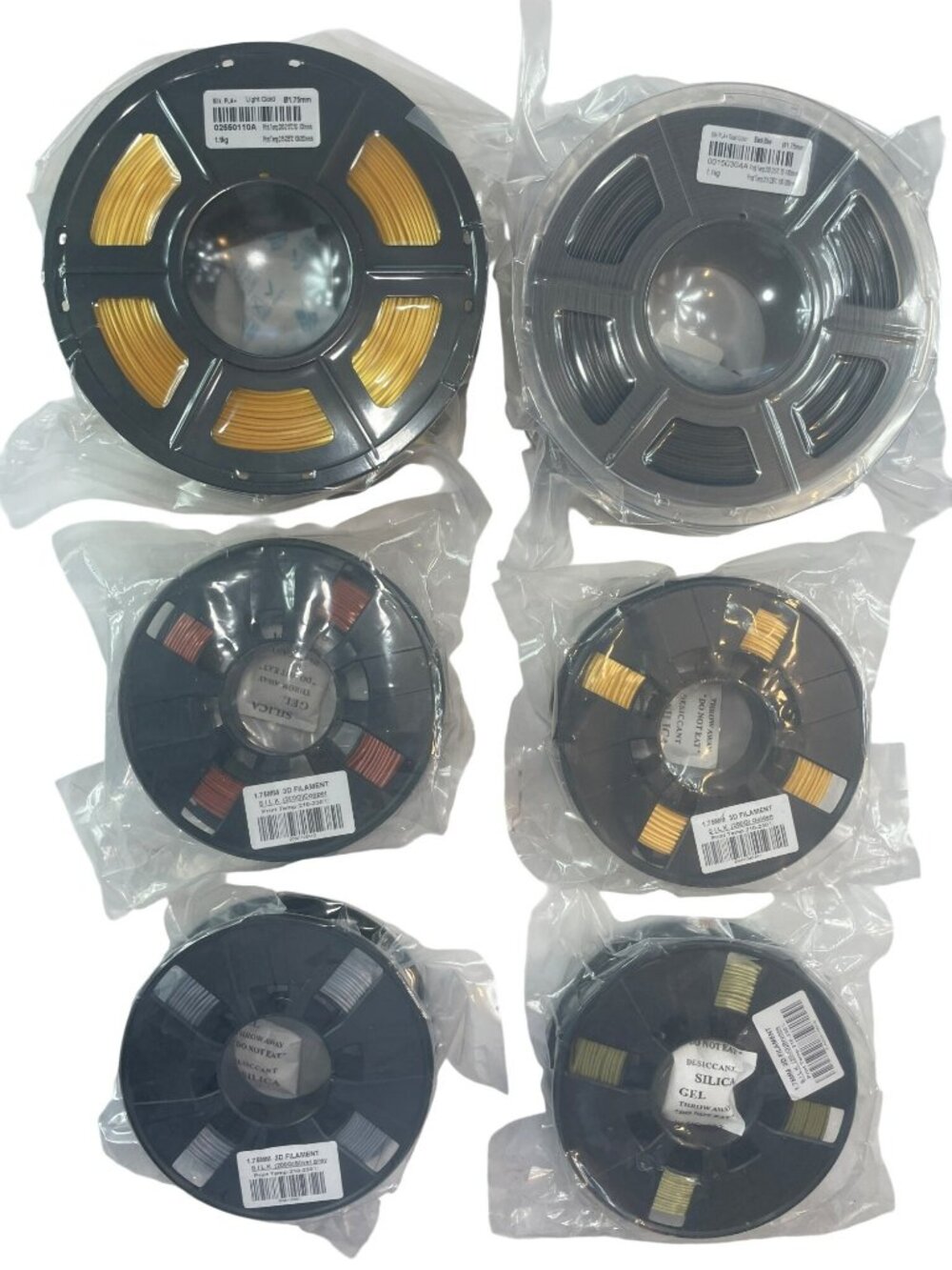 Filament LOT-OF-6 Reels Brand New In Sealed Packages NEW